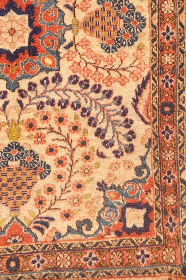 Alfombra semi antigua de Malayer, Irán. 82x60 cms - Imagen 5