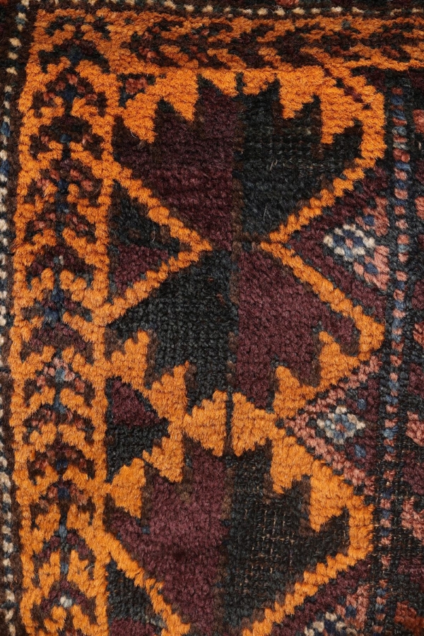 Antique Baluch pillow or balisht from Afghanistan. 90x47 cms - Image 4