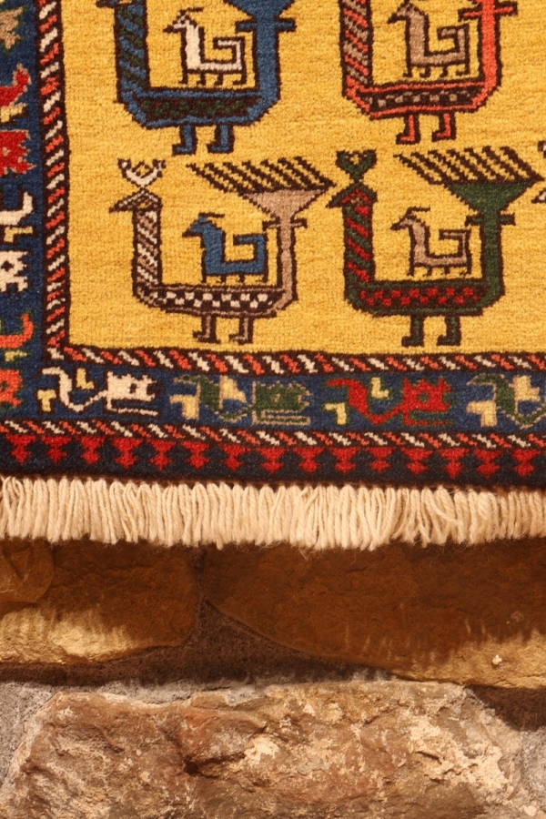 Vintage Yalameh rug from Iran. 93x60 cms - Image 5