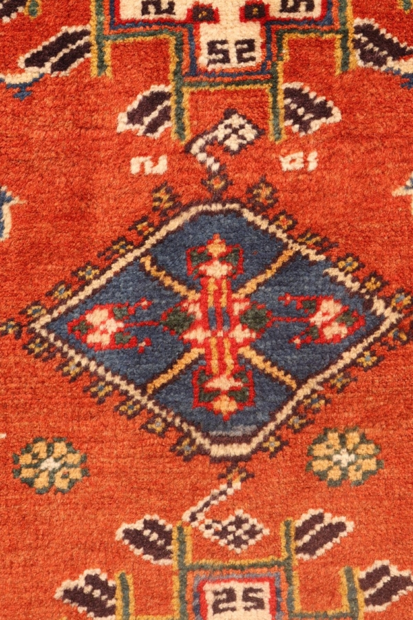 Vintage Qashqai rug from Iran. 112x79 cms - Image 5