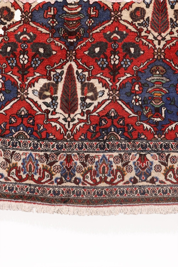 Alfombra semi antigua Bakhtiari, Irán. 203x138 cms - Imagen 5