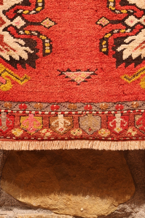 Semi-antique yastik rug from Turkey. 91x48 cms - Image 6