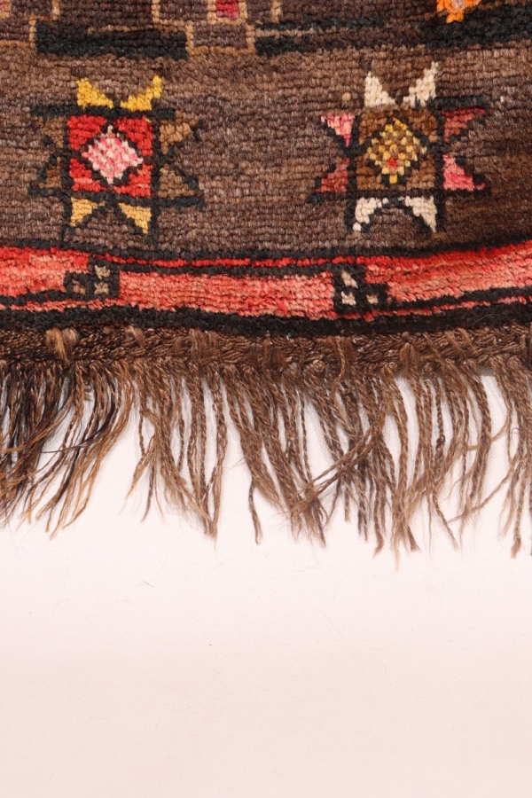 Alfombra vintage Baluch, Afganistán. 238x118 cms - Imagen 5