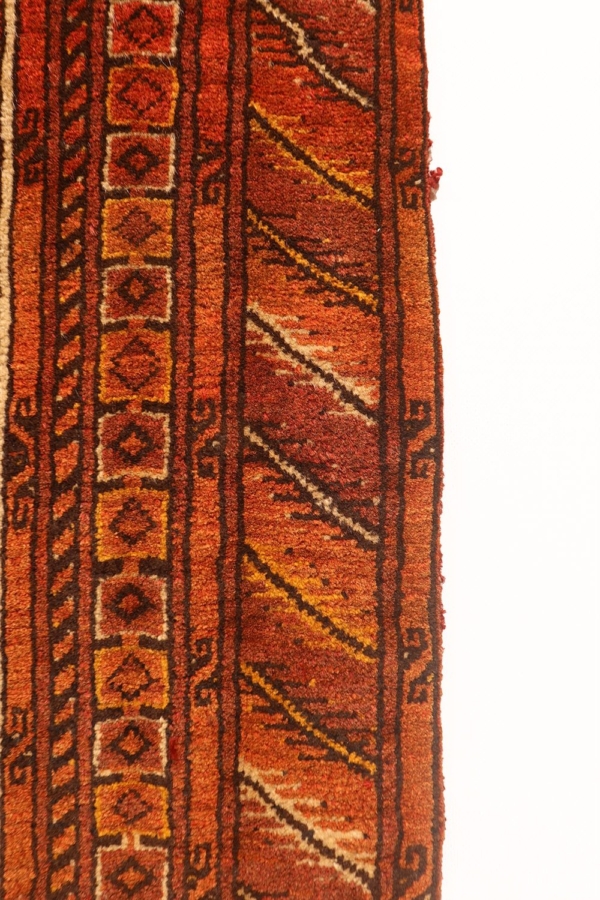 Semi-antique Turkman rug from Afghanistan. 105x83 cms - Image 6