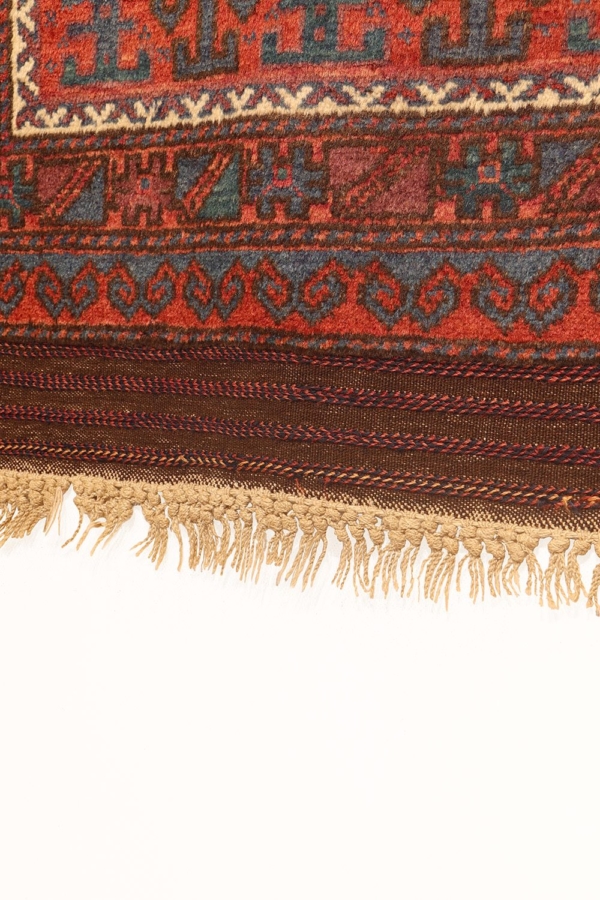 Antique Baluch rug from Afghanistan. 135x90 cms - Image 6