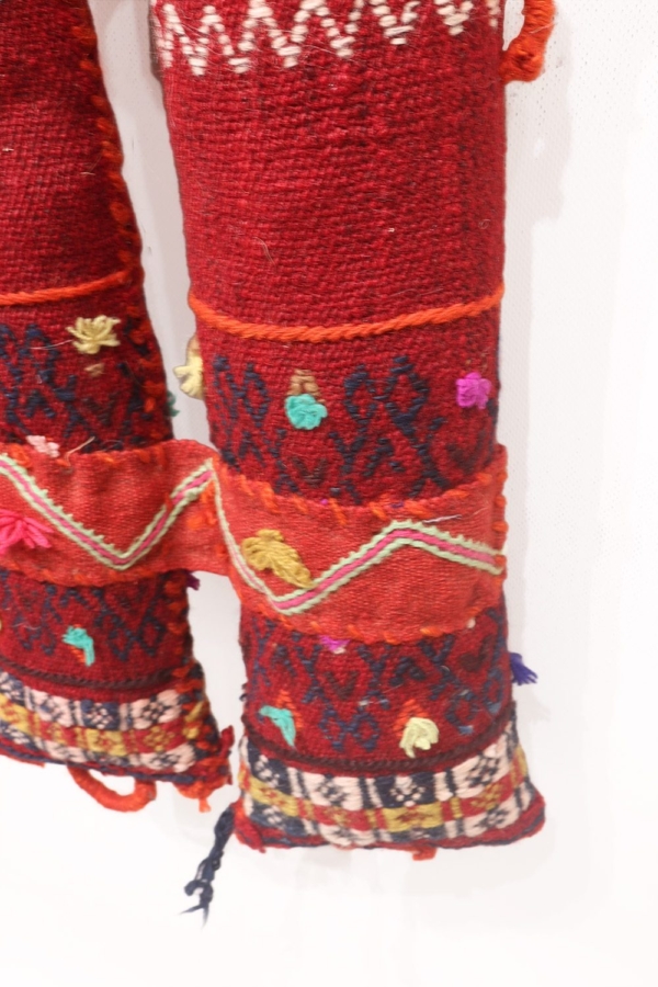 Vintage Qashqai yok from Iran. 150x24 cms - Image 6