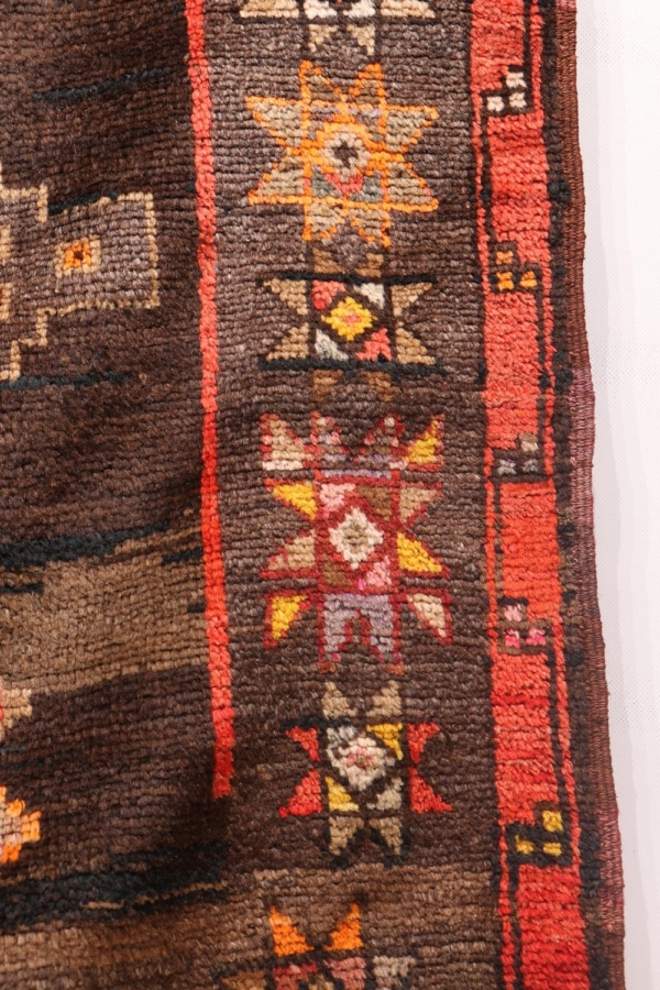 Alfombra vintage Baluch, Afganistán. 238x118 cms - Imagen 6