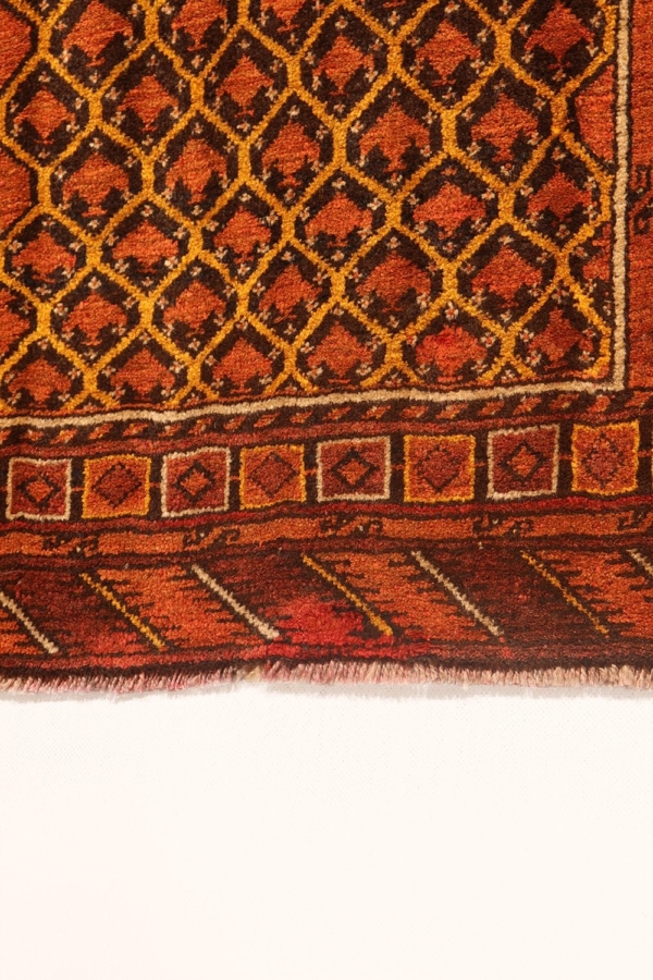 Semi-antique Turkman rug from Afghanistan. 105x83 cms - Image 7