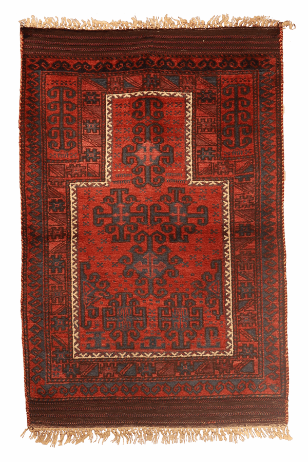 Antique Baluch rug from Afghanistan. 135x90 cms - Image 7