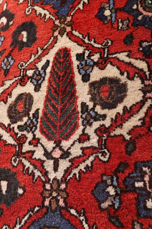Alfombra semi antigua Bakhtiari, Irán. 203x138 cms - Imagen 8