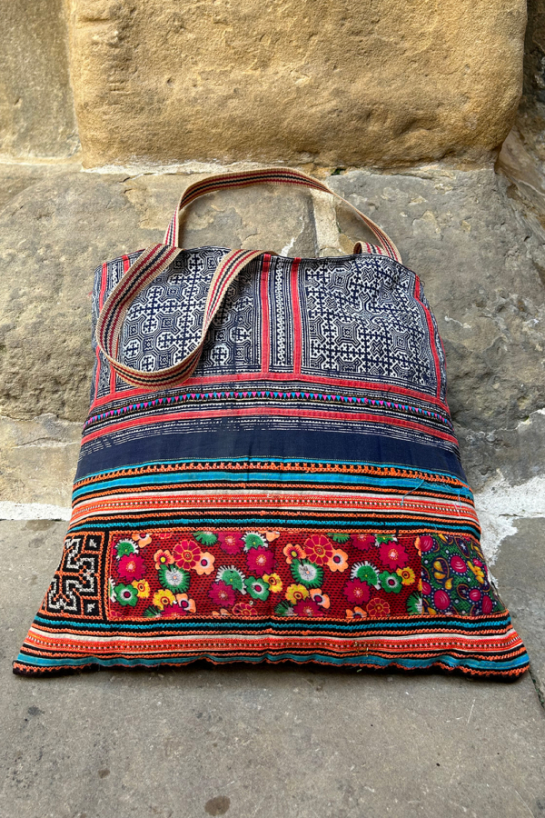 Bolso vintage de la etnia Hmong, Tailandia.