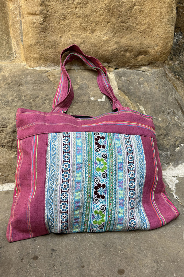 Vintage bag from Hmong tribes, Thailand.