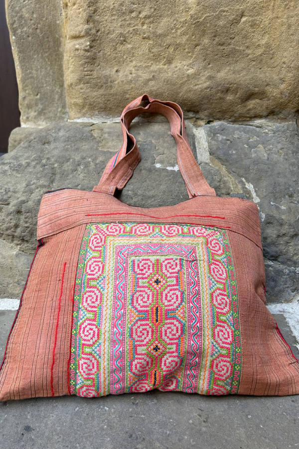 Bolso vintage de la etnia Hmong, Tailandia.