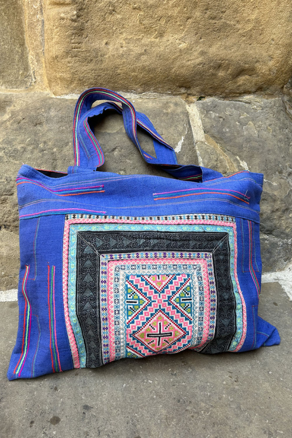 Vintage bag from Hmong tribes, Thailand.
