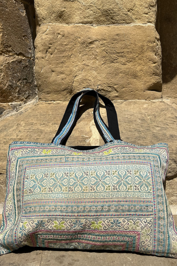 Bolso vintage de la etnia Hmong, Tailandia.