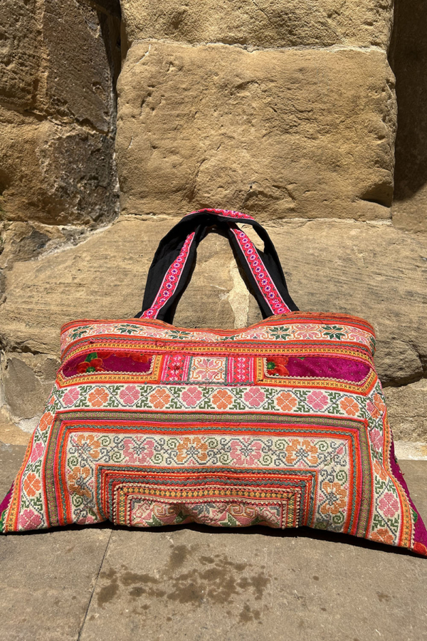 Bolso vintage de la etnia Hmong, Tailandia.