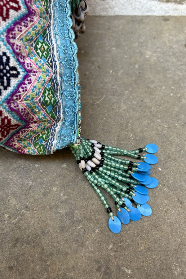 Bolso vintage de la etnia Hmong, Tailandia. - Imagen 4