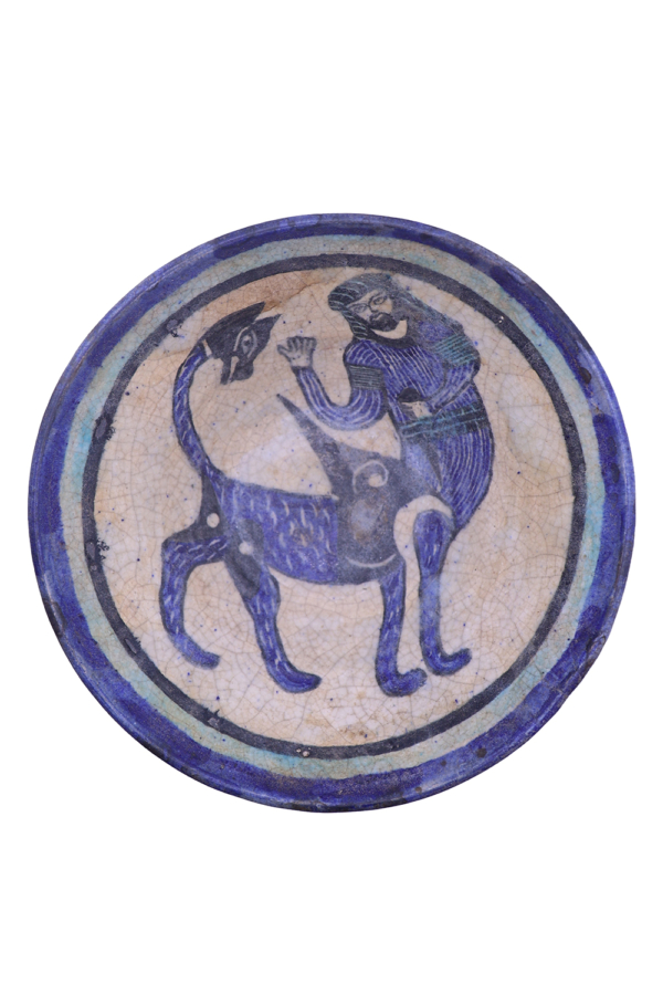 Antique Nishapur bowl, Iran. 19.5 Øx8 cms