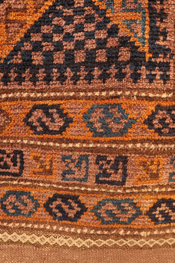 Alfombra antigua Baluch, Afghanistan. 125x90 cms - Imagen 6