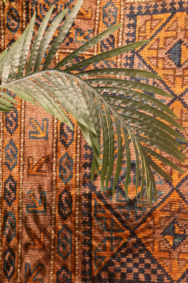 Alfombra antigua Baluch, Afghanistan. 125x90 cms - Imagen 9