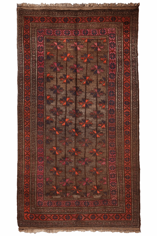 Alfombra semi antigua Baluch, Afganistán. 255x142 cms - Imagen 6