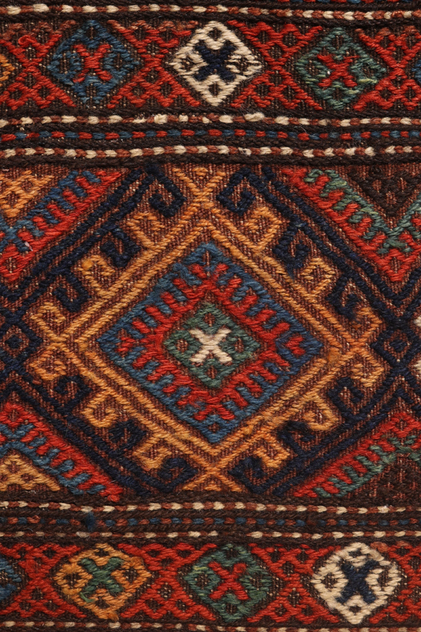 Kilim antiguo Kurdo, Irán. 98x82 cms - Imagen 4