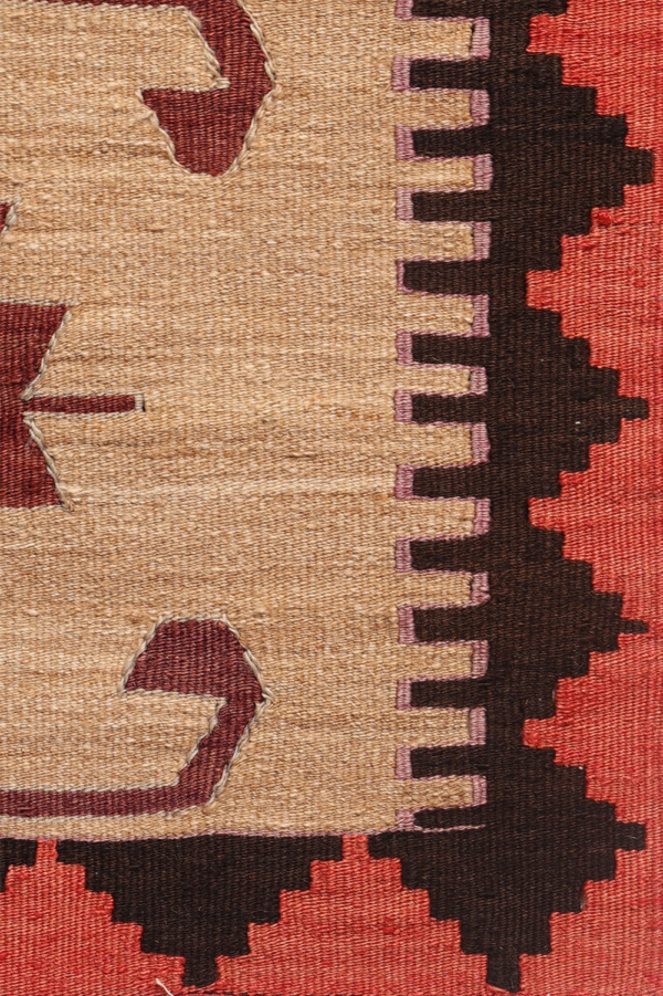 Kilim vintage de Mut, Turquía. 113x69 cms - Imagen 4