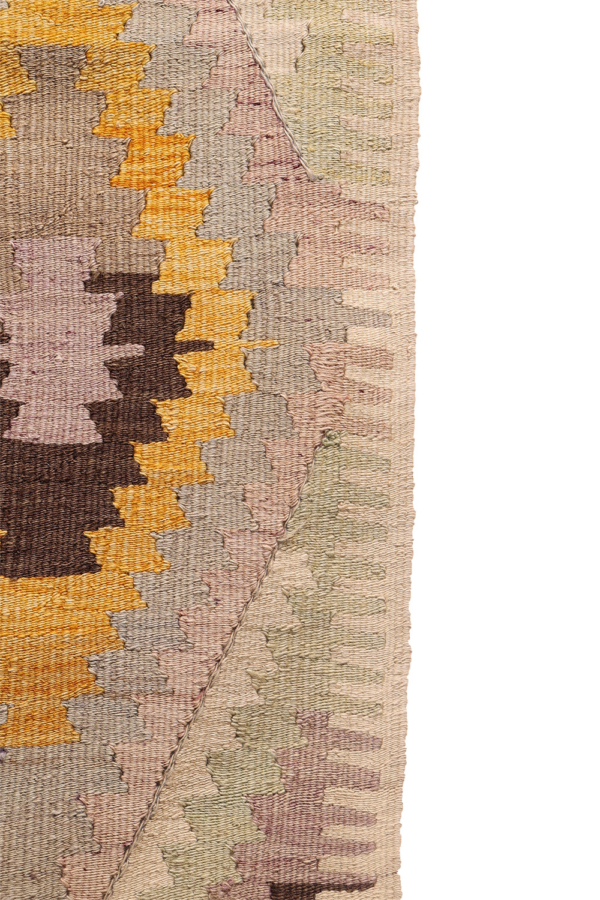 Kilim semi antiguo de Sutlegen, Turquía. 125x98 cms - Imagen 4