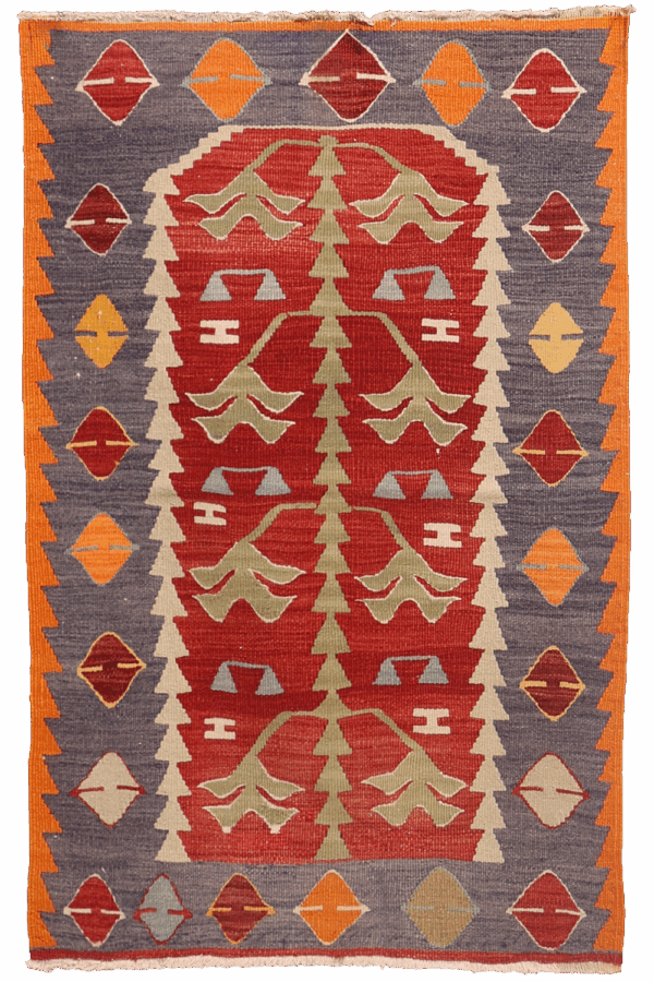Kilim vintage de Esme, Turquía. 112x74 cms - Imagen 5