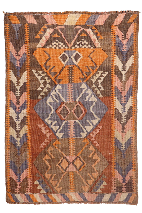 Kilim semi antiguo de Bardiz, Turquía. 118x86 cms - Imagen 2