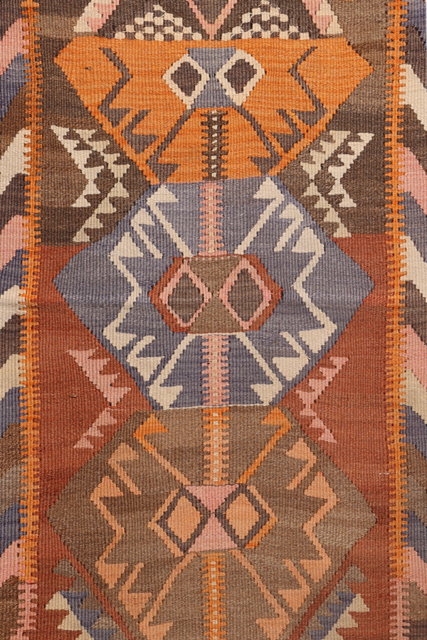 Kilim semi antiguo de Bardiz, Turquía. 118x86 cms - Imagen 3