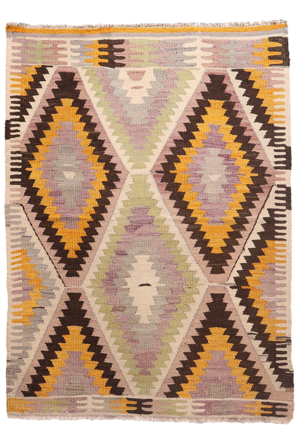 Semi-antique Kilim from Sutlegen in Turkey. 131x99 cms - Image 2