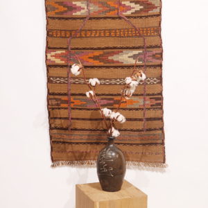 Semi-antique Kohistan Baluch kilim from Afghanistan. 107x65 cms
