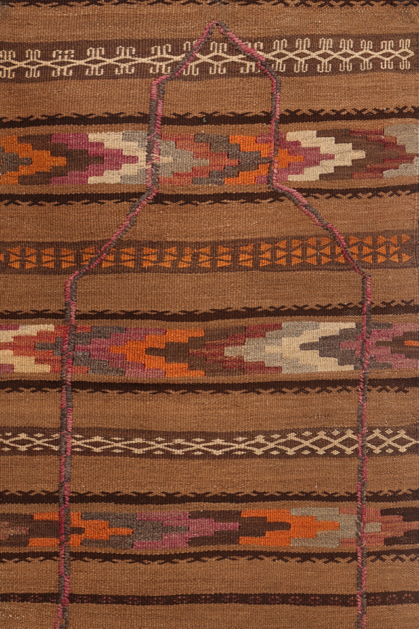 Semi-antique Kohistan Baluch kilim from Afghanistan. 107x65 cms - Image 3