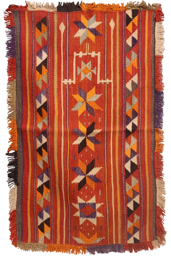 Semi-antique Baluch kilim from Afghanistan. 115x75 cms - Image 2
