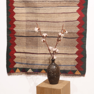 Kilim vintage Qashqai, Irán. 113x102 cms