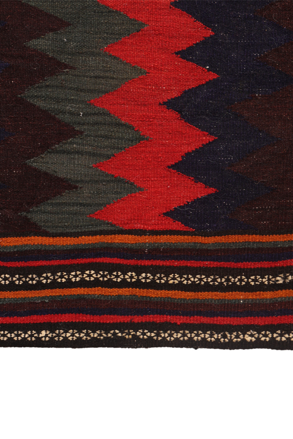 Kilim semi antiguo o sofreh Bakhtiari, Irán. 97x100 cms - Imagen 3
