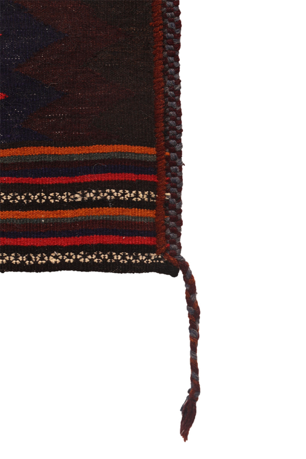 Kilim semi antiguo o sofreh Bakhtiari, Irán. 97x100 cms - Imagen 5