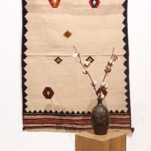 Kilim vintage Qashqai, Irán. 137x93 cms