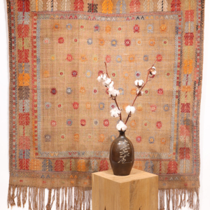 Antique Sivrihisar kilim from Turkey. 122x125 cms