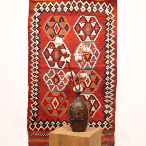 Qashqai kilim from Iran, 133x69 cms
