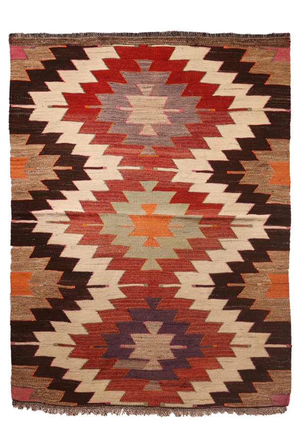 Vintage Kucuglu kilim from Turkey. 135x100 cms - Image 2