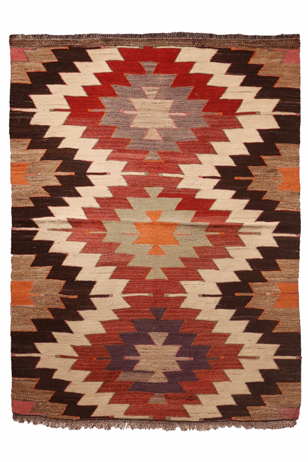 Vintage Kucuglu kilim from Turkey. 135x100 cms - Image 5