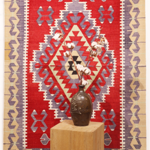 Kilim vintage de Esme, Turquía. 142x102 cms