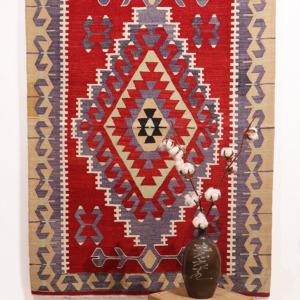 Vintage Esme kilim from Turkey. 142x102 cms