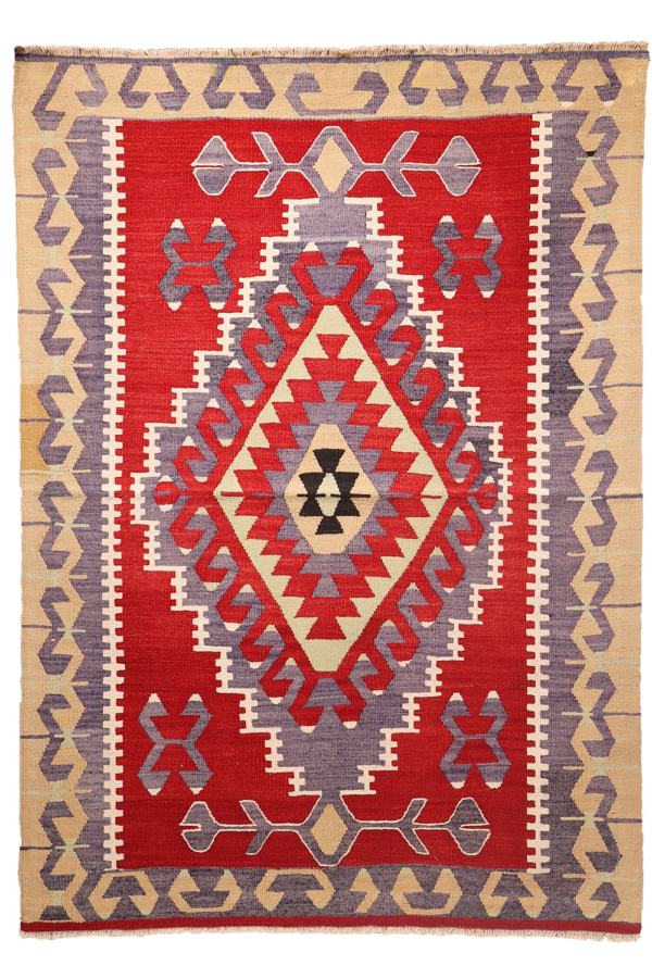 Vintage Esme kilim from Turkey. 142x102 cms - Image 5