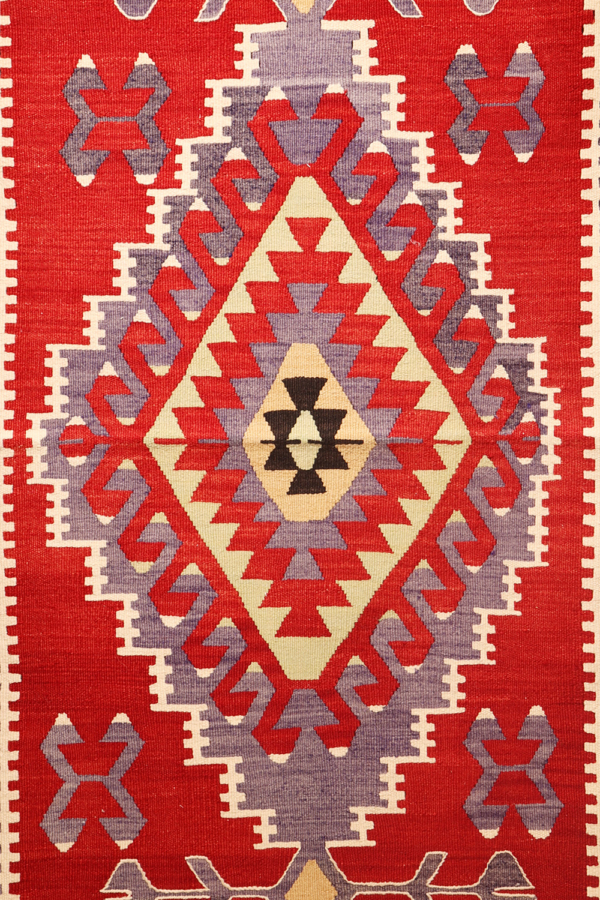 Vintage Esme kilim from Turkey. 142x102 cms - Image 4