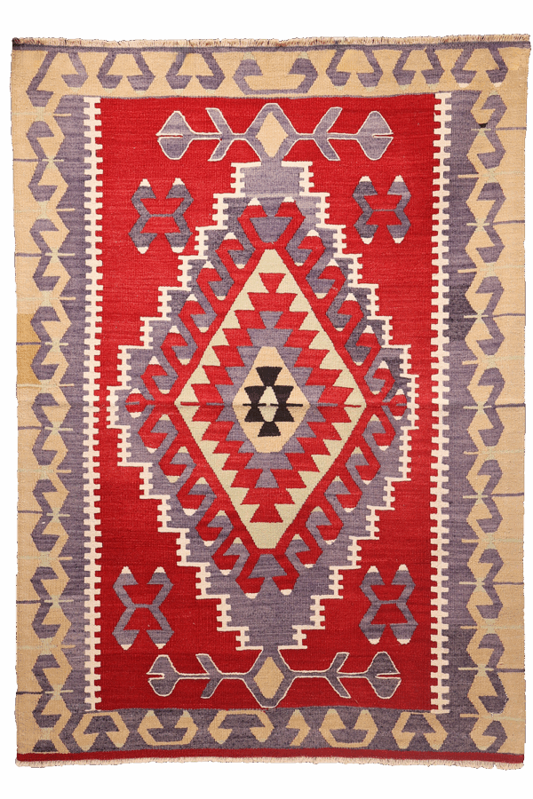 Vintage Esme kilim from Turkey. 142x102 cms - Image 2