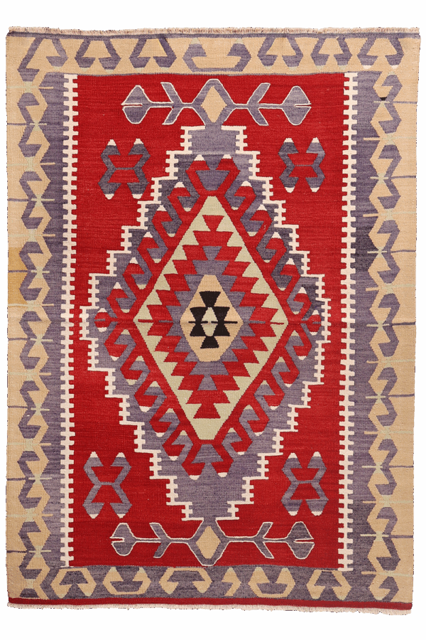 Kilim vintage de Esme, Turquía. 142x102 cms - Imagen 5