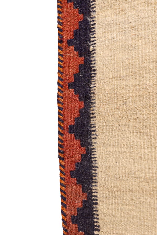 Kilim sofreh vintage Qashqai, Irán. 135x115 cms - Imagen 4